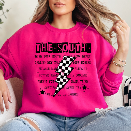 The south crewneck sweatshirt