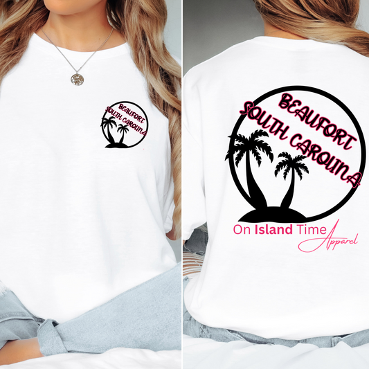 Beaufort with palm trees T-Shirt